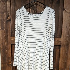 Black and white swing dress old Navy